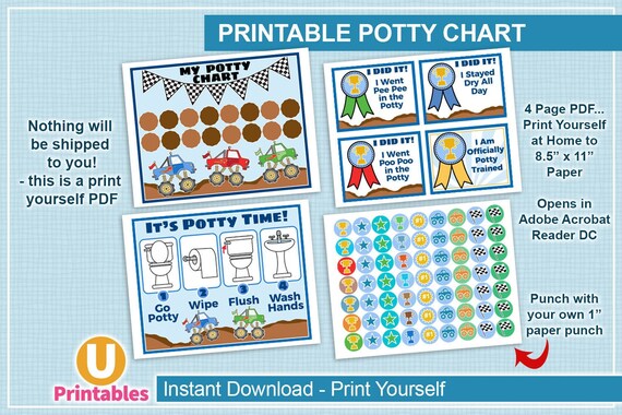 Printable Bathroom Chart