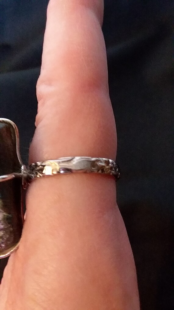 Amethyst Druzy  Statement Ring, Size 9, Artisan R… - image 7