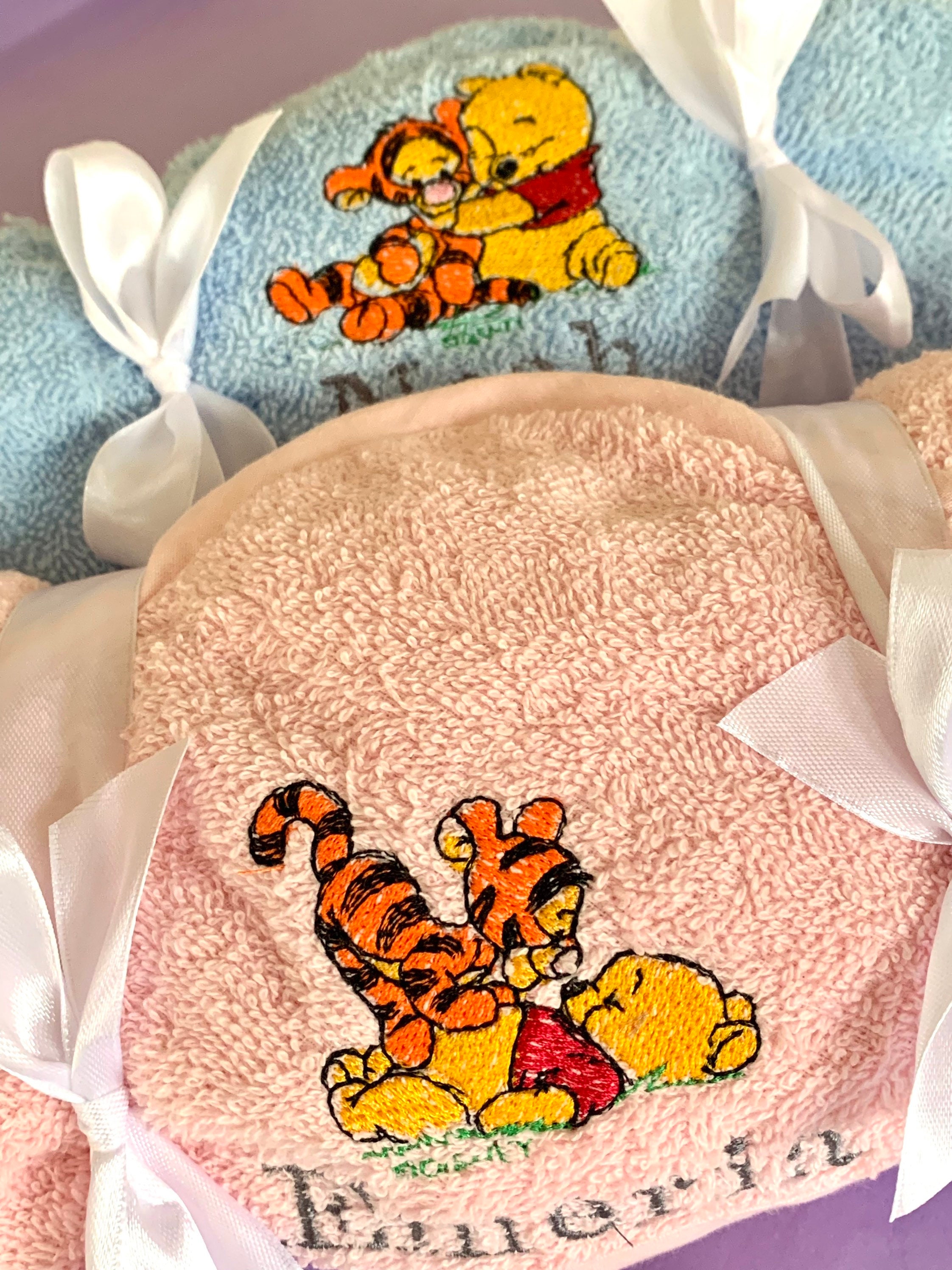 Disney's Winnie the Pooh Tigger Baby Hooded Towel