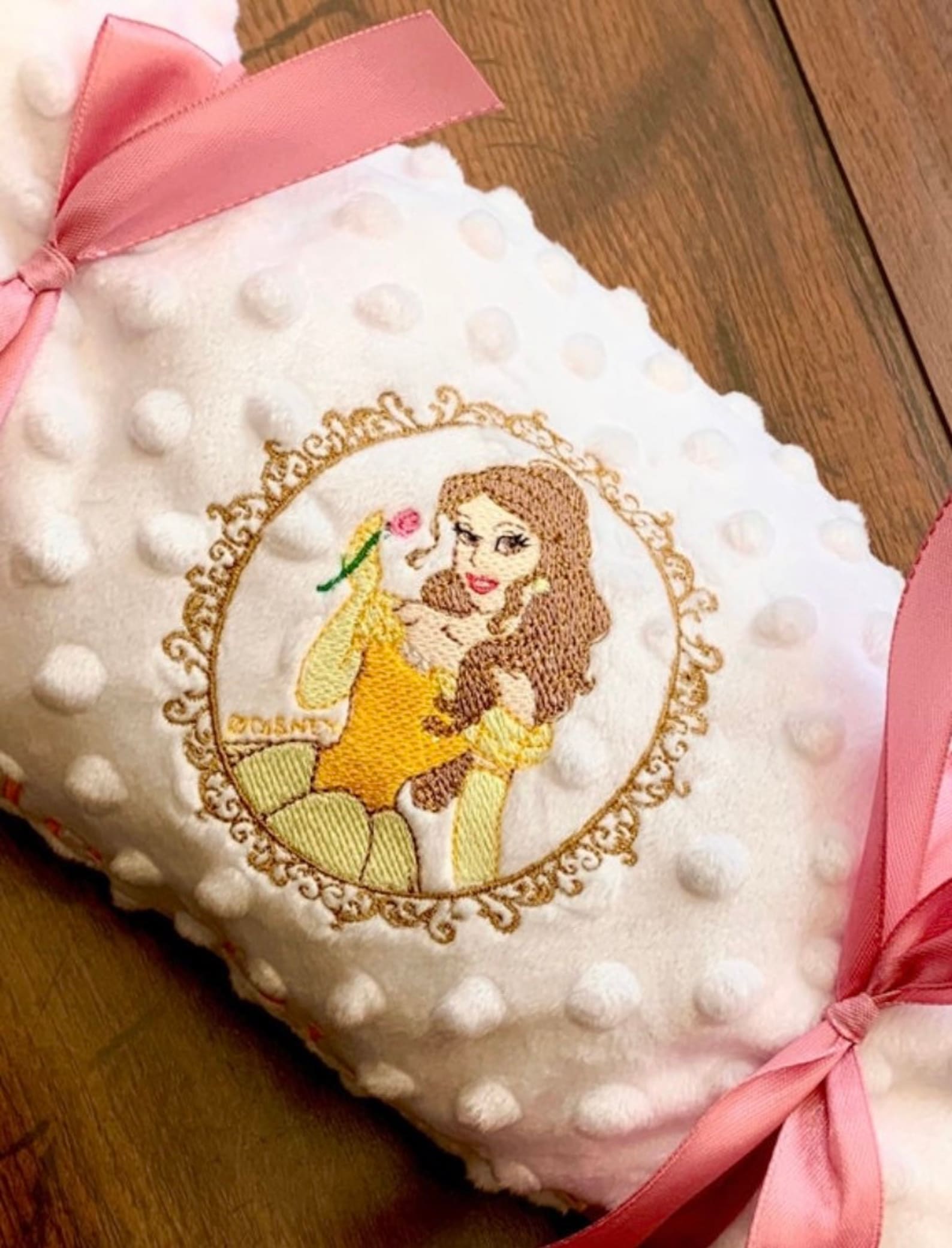 Personalised Princess Baby Blankets Jasmine Ariel Belle Etsy UK