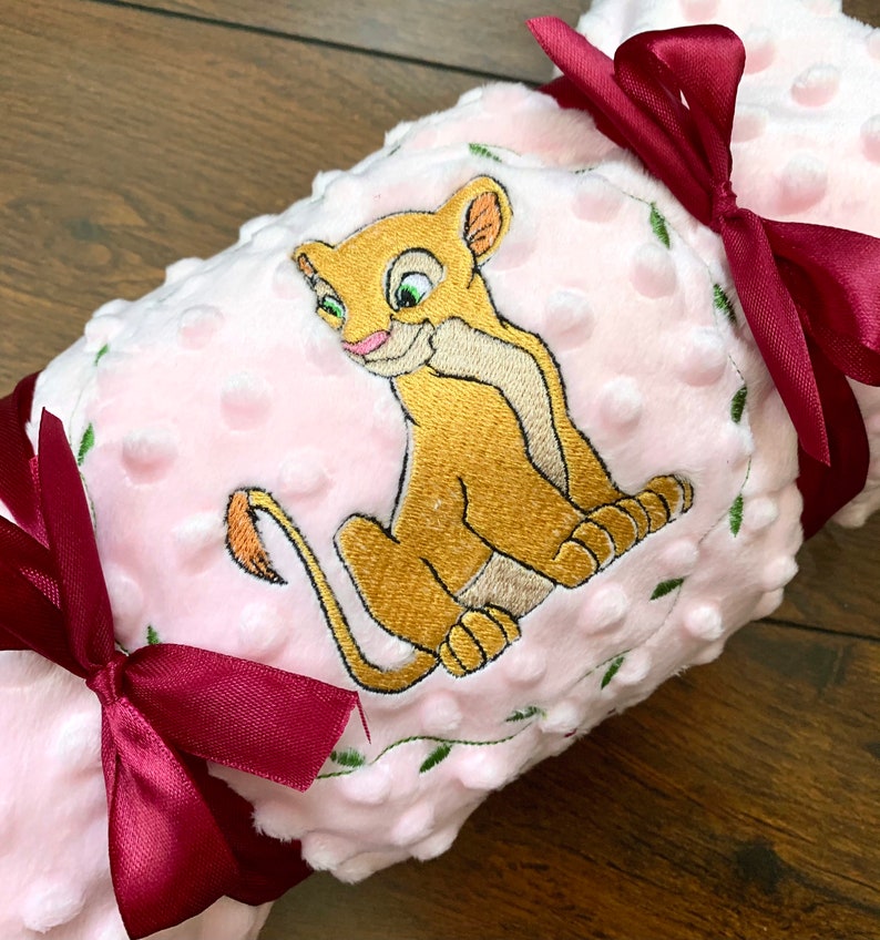 Nala Personalised Baby Blanket Lion King Baby Blanket Etsy Canada
