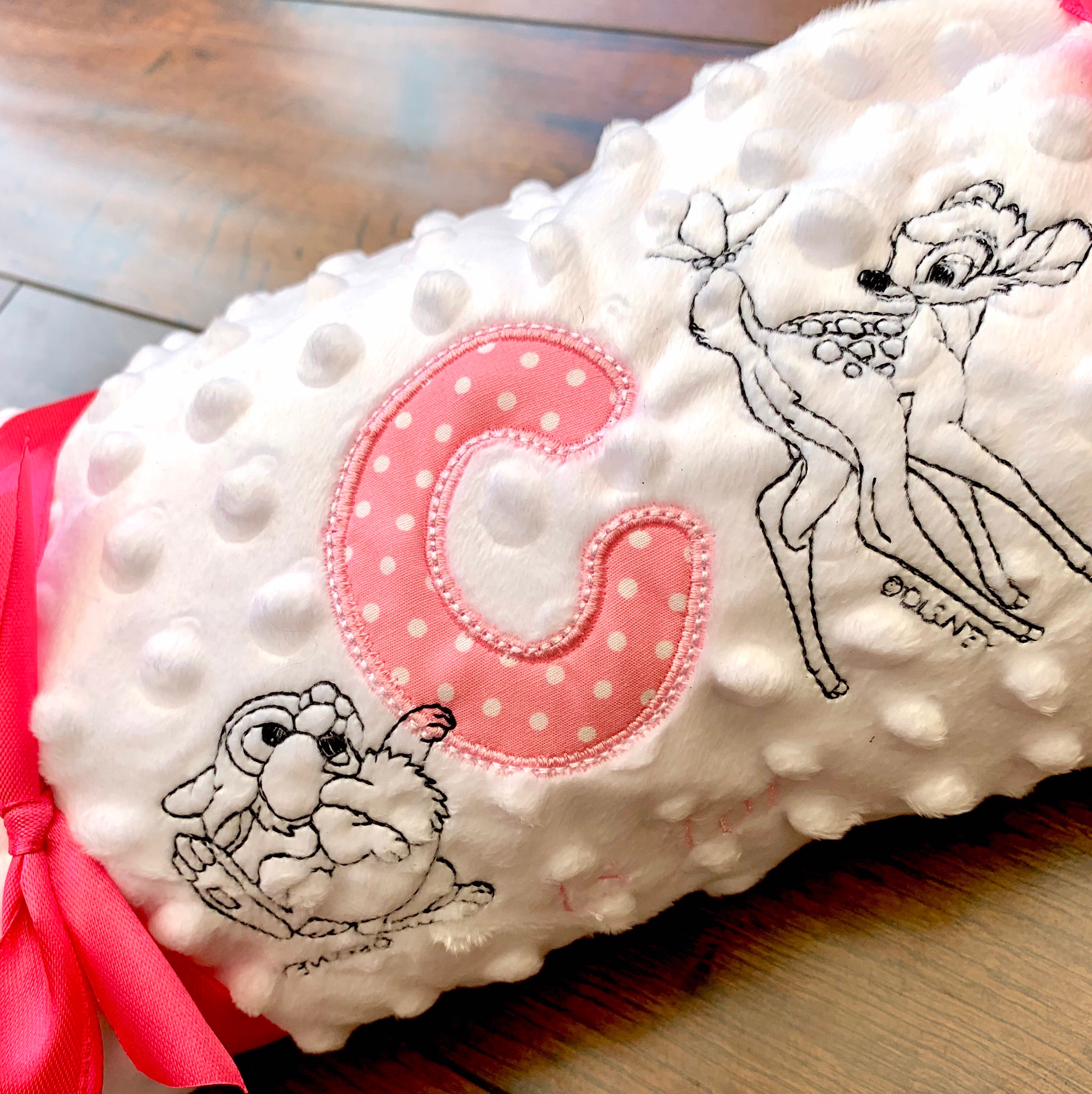 Bambi Baby Blanket With Babys Name and Dob Etsy Canada