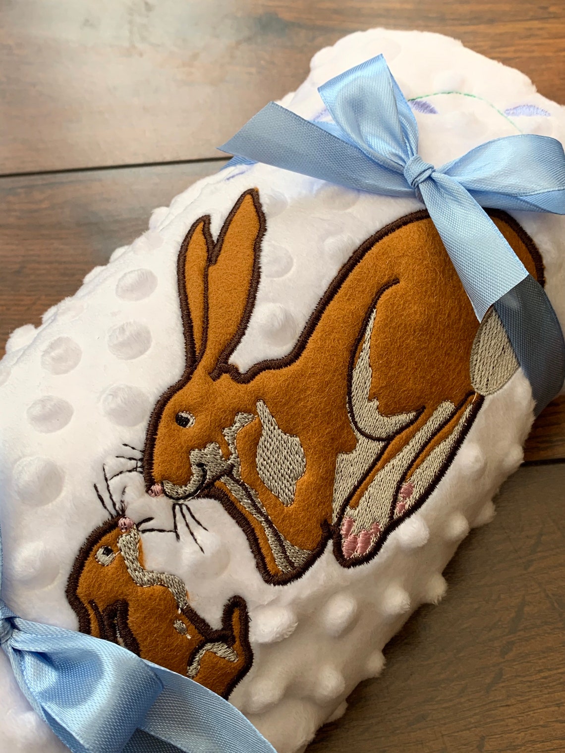 Guess How Much I Love You personalised baby blankets /Set Etsy