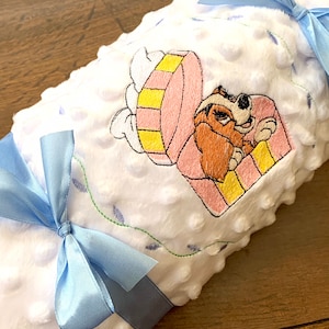 Dame en de Vagebond, 101 dalmaties Gepersonaliseerde babydeken
