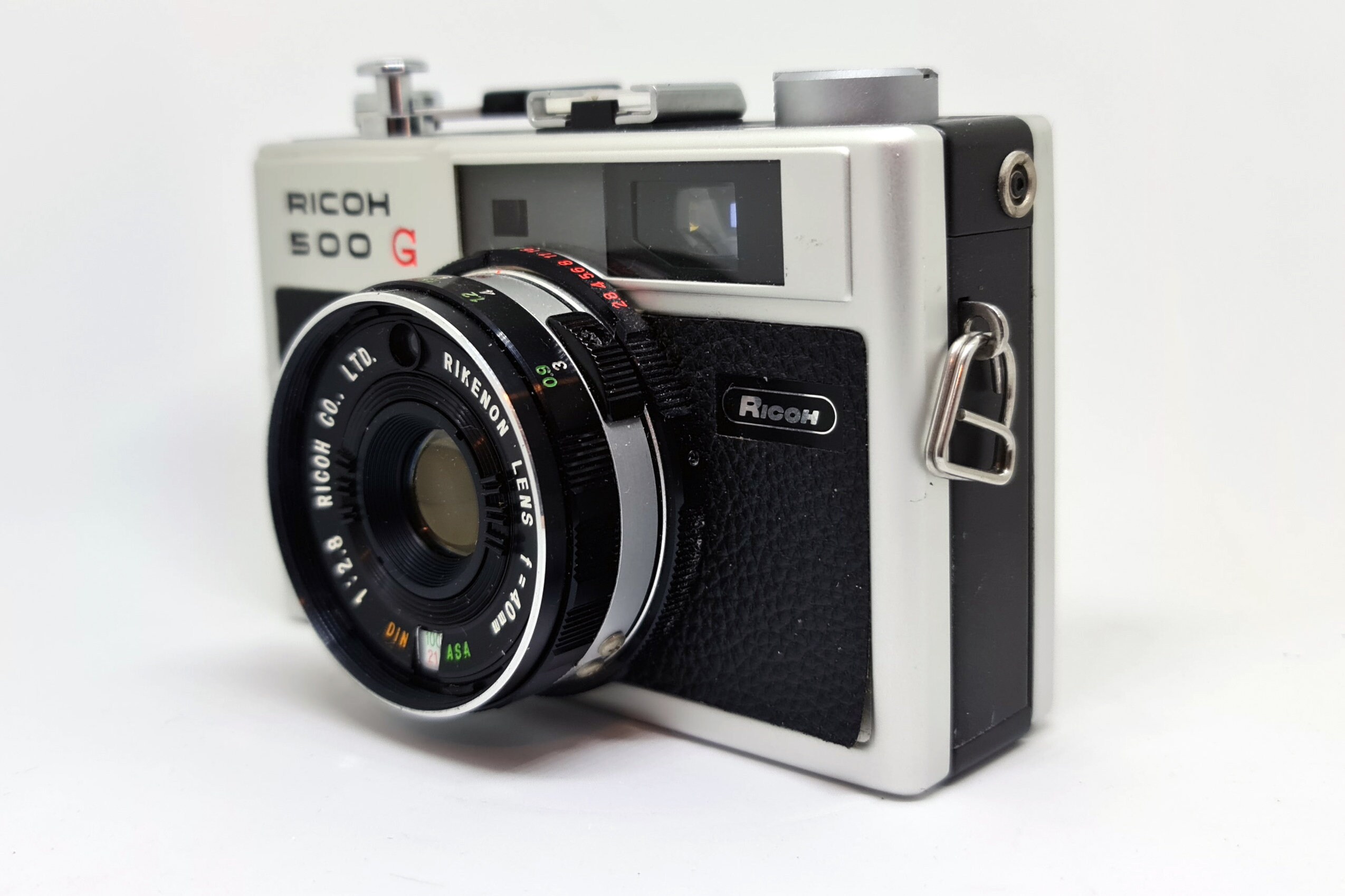 Ricoh 500G Compact Coupled Rangefinder with Rikenon 40mm F2.8 Etsy