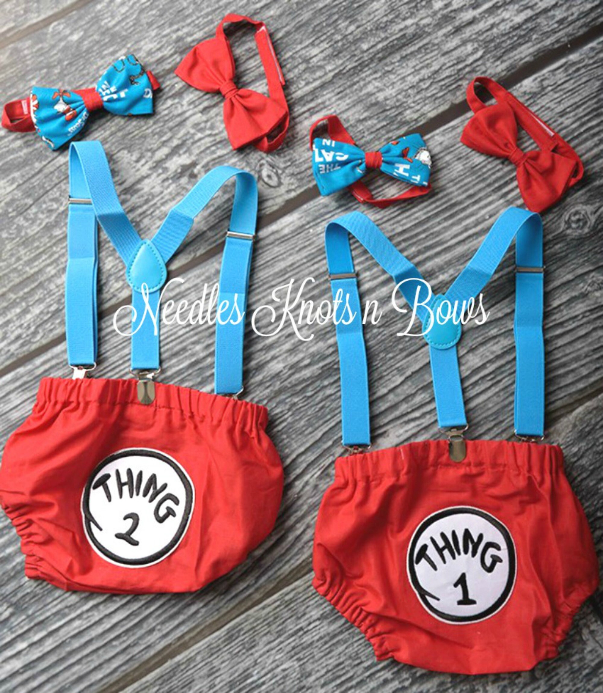 thing 1 and thing 2 birthday outfits