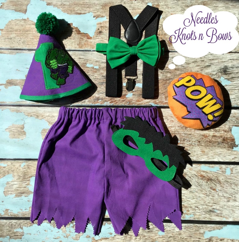 superhero 1st birthday outfit