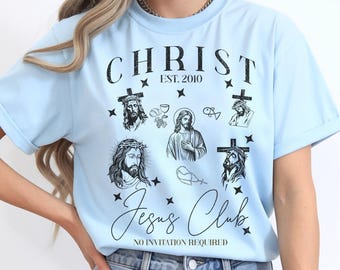 Jesus T-Shirt - Religious Gift, Christian Apparel,Christian Shirt
