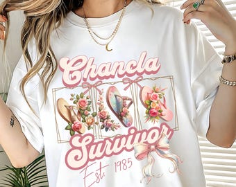 Chancla Survivor Tee, Hispanic Heritage Month T-shirt, Mexican Pride Apparel, Latinx Gift