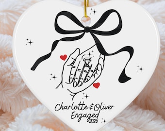 Just Engaged Gift Christmas ,Newly Engaged Gifts,  First Christmas Together, Engaged Gifts for Couple, Recently Engages gifts
