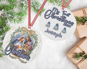 New Mom Gift Ornament New Born Gift Personalized New Mom Gift Baby Ornament First Christmas Ornament Baby First Christmas Ornament New Mom