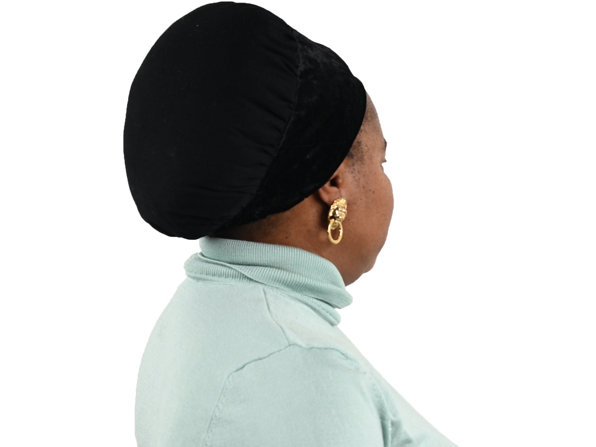 NEW! Adjustable Headwrap Tichel Lifter, Non-Slip Satin Lined TURBAN LIFTER/Turban Volumizer, Hijab Shaper, Hair Loss Volume Cap, Jewish Bobo