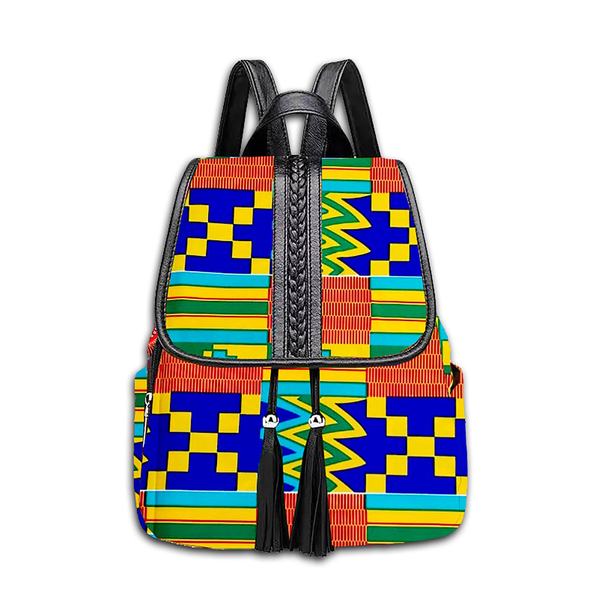 ADAUGO 5 AFRICAN PRINT Backpacks/ankara Backpack/school - Etsy