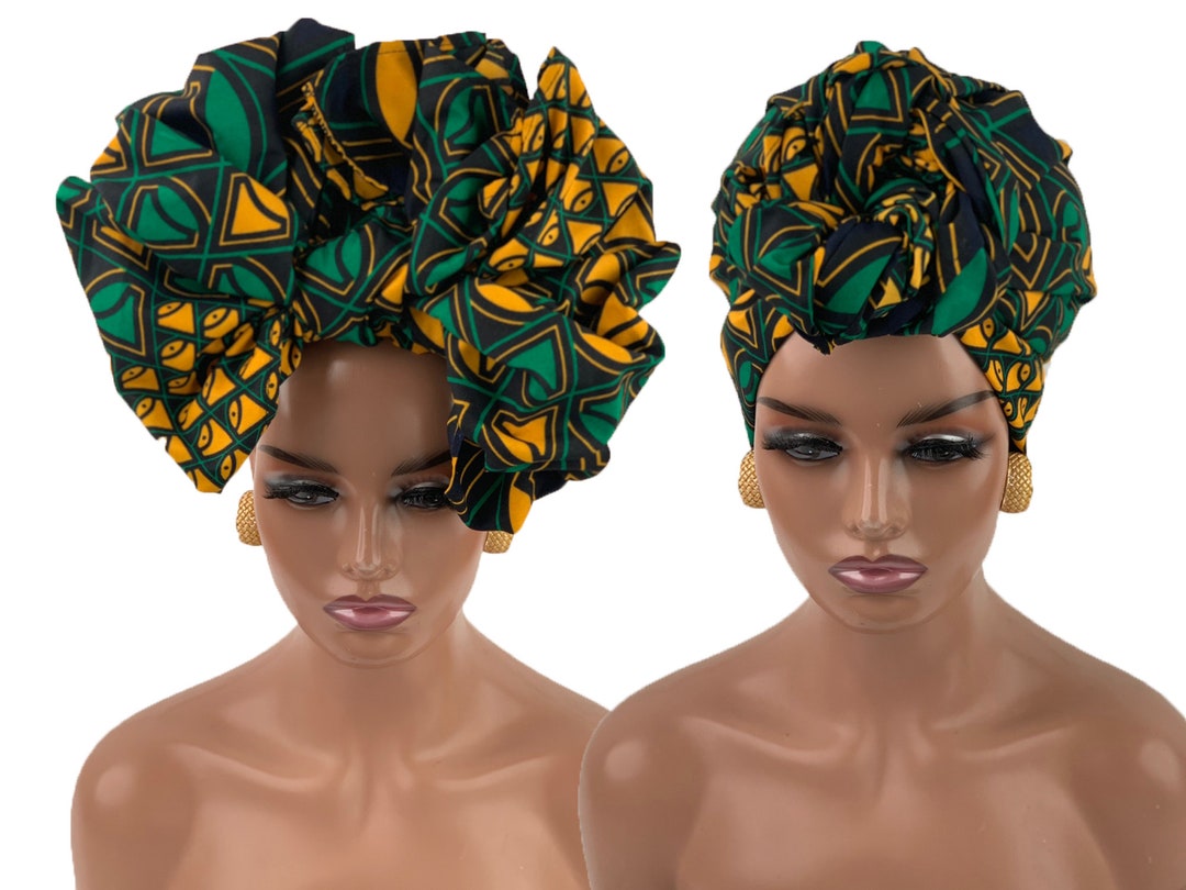 AFRICAN HEAD WRAPS, African Print Headwraps Ankara African Scarf, Head ...