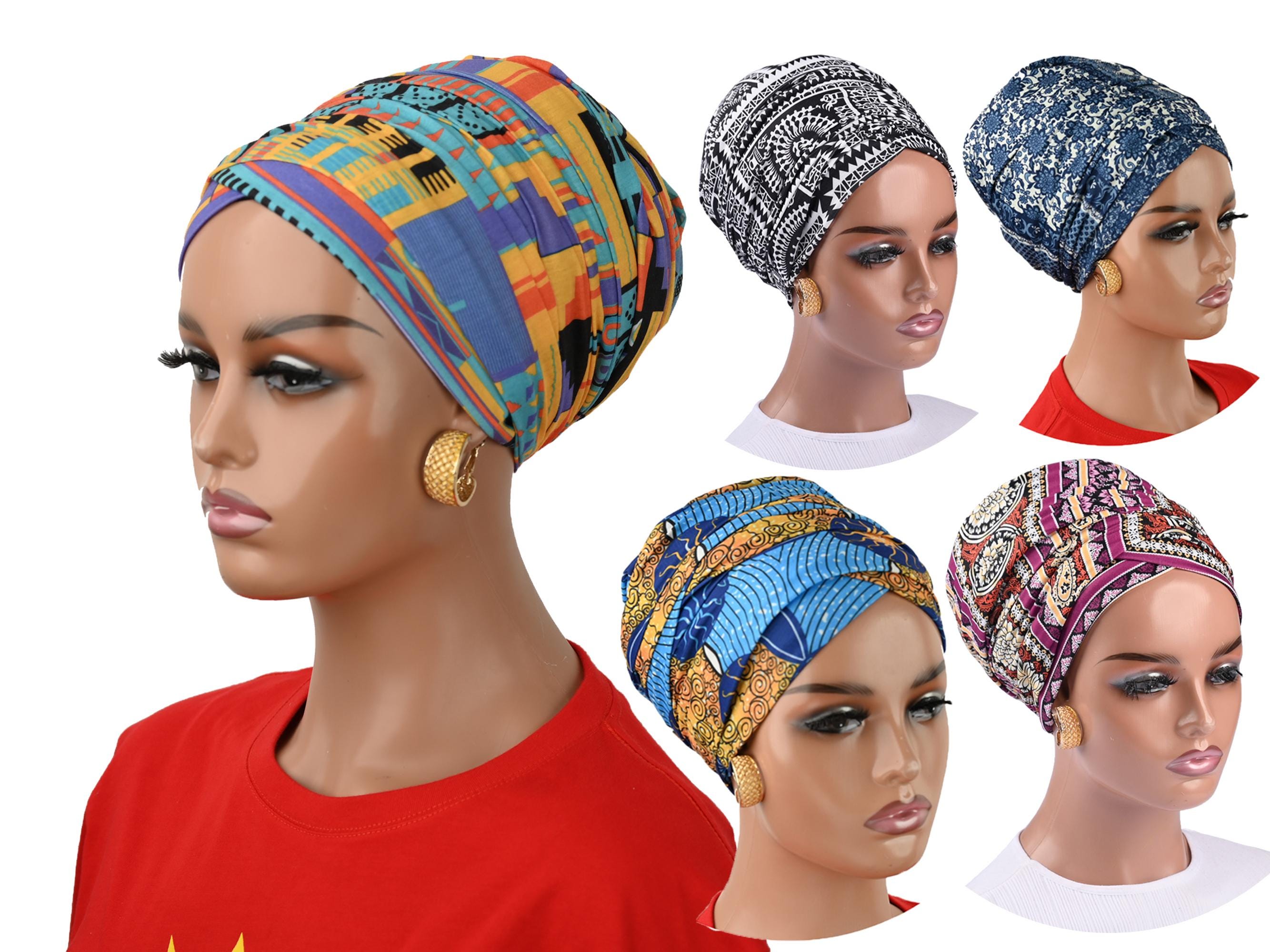 Bonnet Chimio / Hijab Pour Femme - Coton Doux, Léger, Respirant, Pour Perte De Cheveux, Protection Solaire, Quotidien