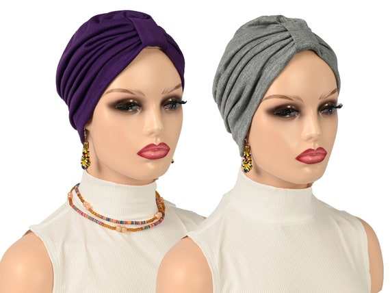 Women Muslim Velvet Turban Hijab Hats Stretch Chemo Beanie Cap For Hair Loss Indian Cap 5cc6c1f3bb8cfa728233091b
