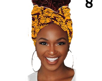 African Print Headwraps + Mask Set Ankara scarf, African Scarf, African Headwrap, Head Wraps for Women/Teens, Ankara Headwraps, Head Wraps