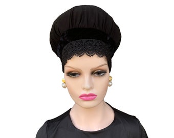 Non-Slip Satin Lined TURBAN LIFTER/TURBAN Volumizer,Adjustable Headwrap Lifter,Hijab Volumizer,Hair Loss Volumizer,Tichel Shaper Jewish Bobo