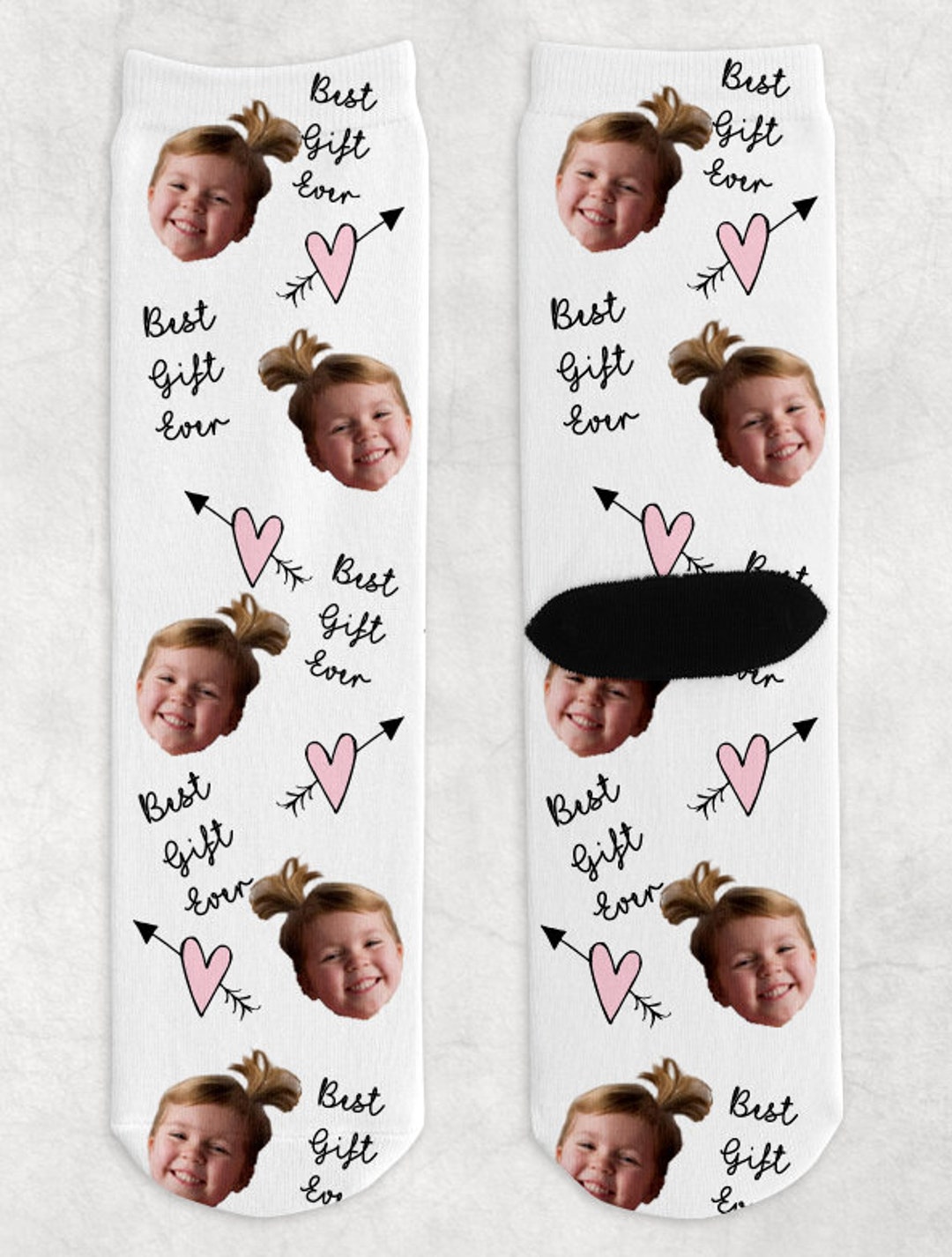 Personalized Photo Socks Mothers Day Gift Socks for Mom Etsy