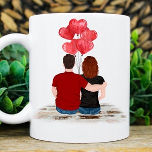Personalized Couples Mug, Custom Mug, Gift for wife, Gift for husband, Personalized Mug, Custom Couples Mug