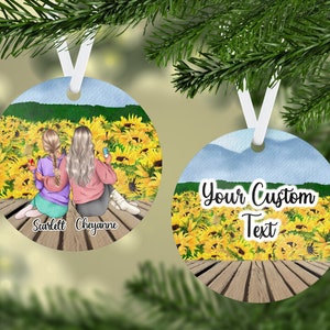 Personalized Best Friend Ornament, Best Friend Ornament, Christmas Gift for Best Friend, Ornament 2022, Christmas Keepsake