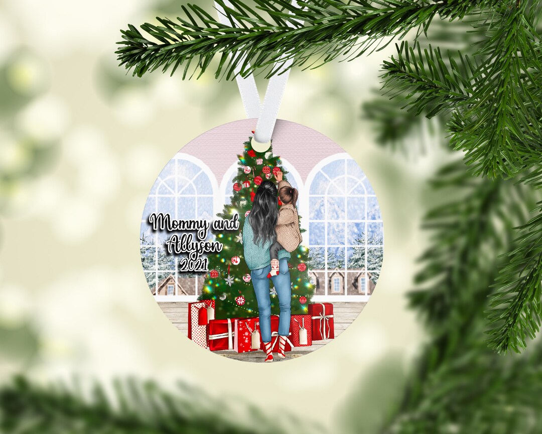 Personalized Ornament for Mom. Mother and Daughter Ornament, Mother and ...