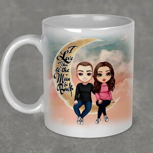 Personalized Coffee Mug for Wife, Coffee mug for Fiancé, Coffee Mug For Husband, Coffee Mug For Girlfriend,Mug For Boyfriend, Valentine Gift
