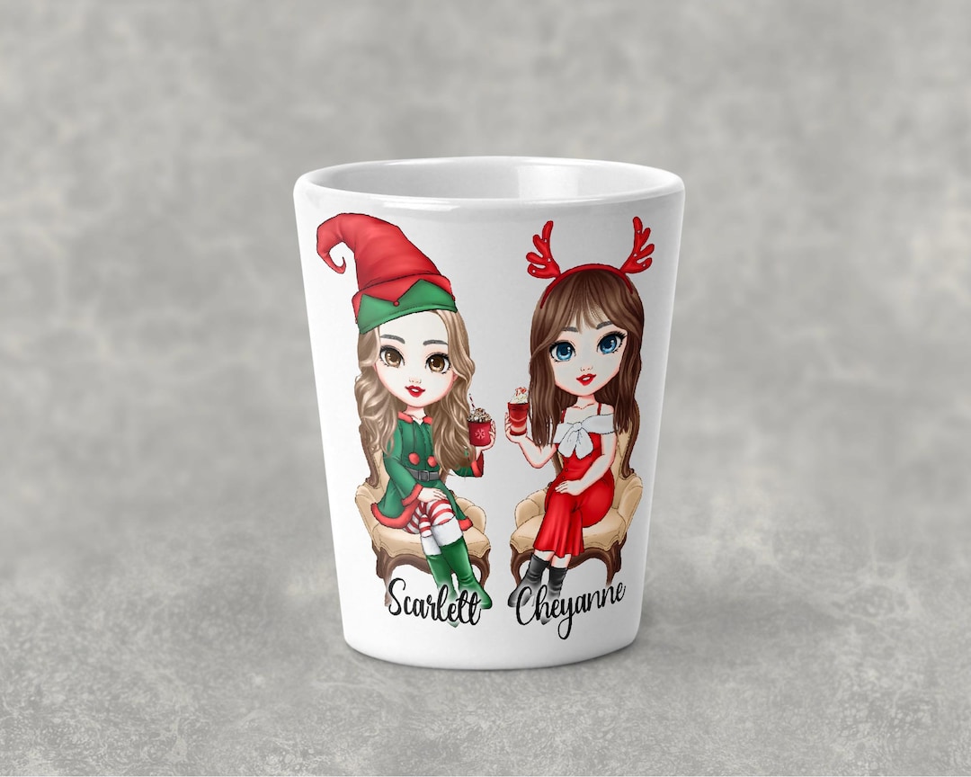 Personalized Best Friend Shot Glass, Best Friend Gift, Personalized