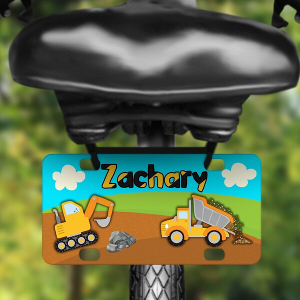 thumbnail image 2 of Personalized Connecticut License Plate – For Bicycles, Kids' Bikes & Cars, Version 1 2 of 5