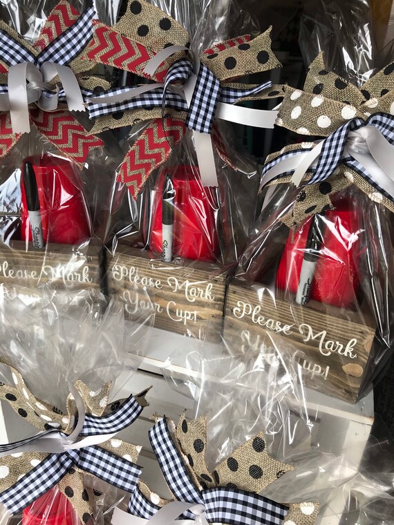 Cup holder gift set solo cup holder gift set mark your cup Etsy