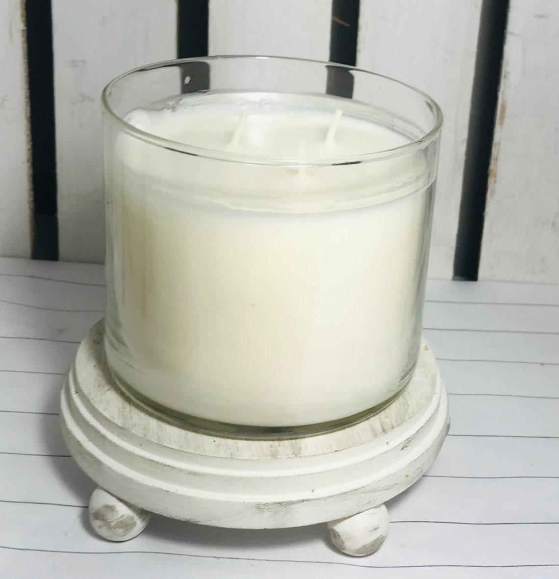 Candle holder wood candle holder Riser farmhouse riser Etsy