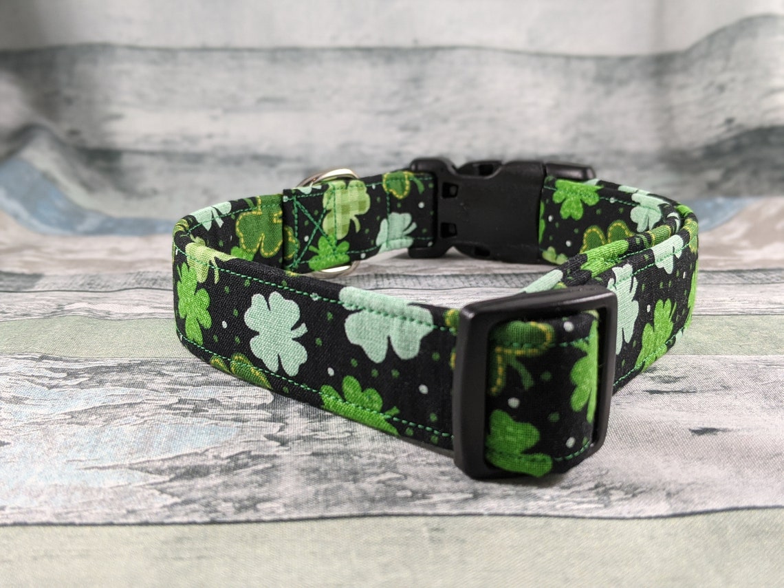 Shamrock Dog Collar Etsy