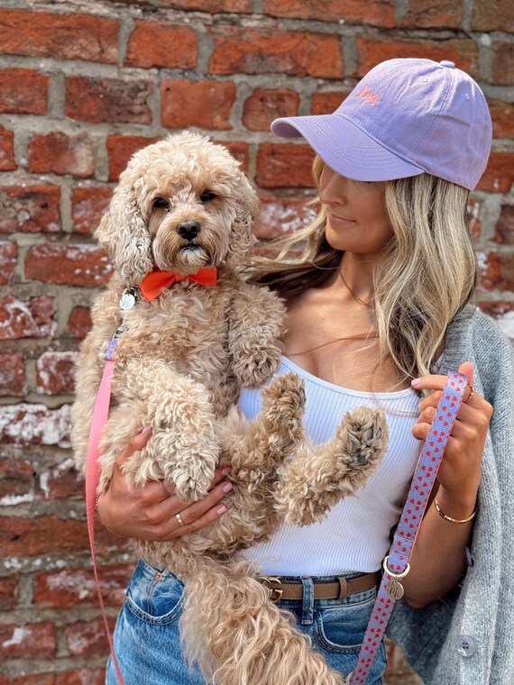 Dog Mom Cap, Dog Lover Gift, Dog Mom Apparel, Dog Walking Hat, Dog Mum Hat, Dogs Cap, Embroidered Cap, dog mum gift, Purple cap, dogs cap