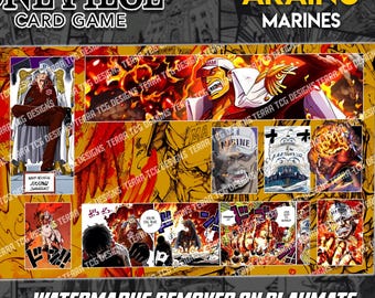 ワンピースTCGカードゲーム イムと五老星 白黒プレイマット - Etsy 日本