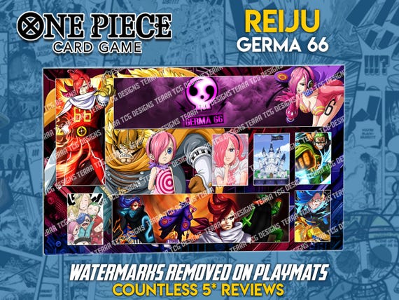 Reiju Germa 66 One Piece TCG Custom Playmat Design for the