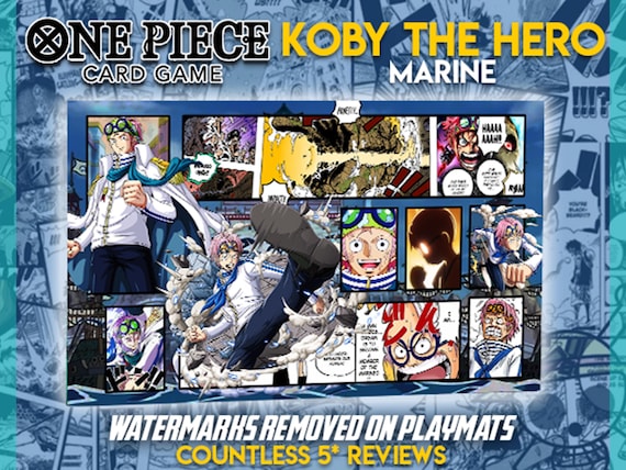 コビー ワンピース TCG プレイマット: ステッチエッジデザイン OP11 コビー ワンピース TCG プレイマット: ステッチエッジデザイン OP11