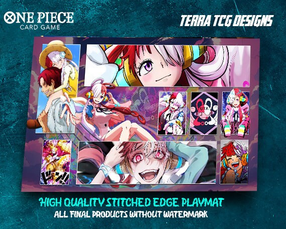 ワンピース プレイマット ウタ β1 ワンピース マイク&叫びの歌 ウタ