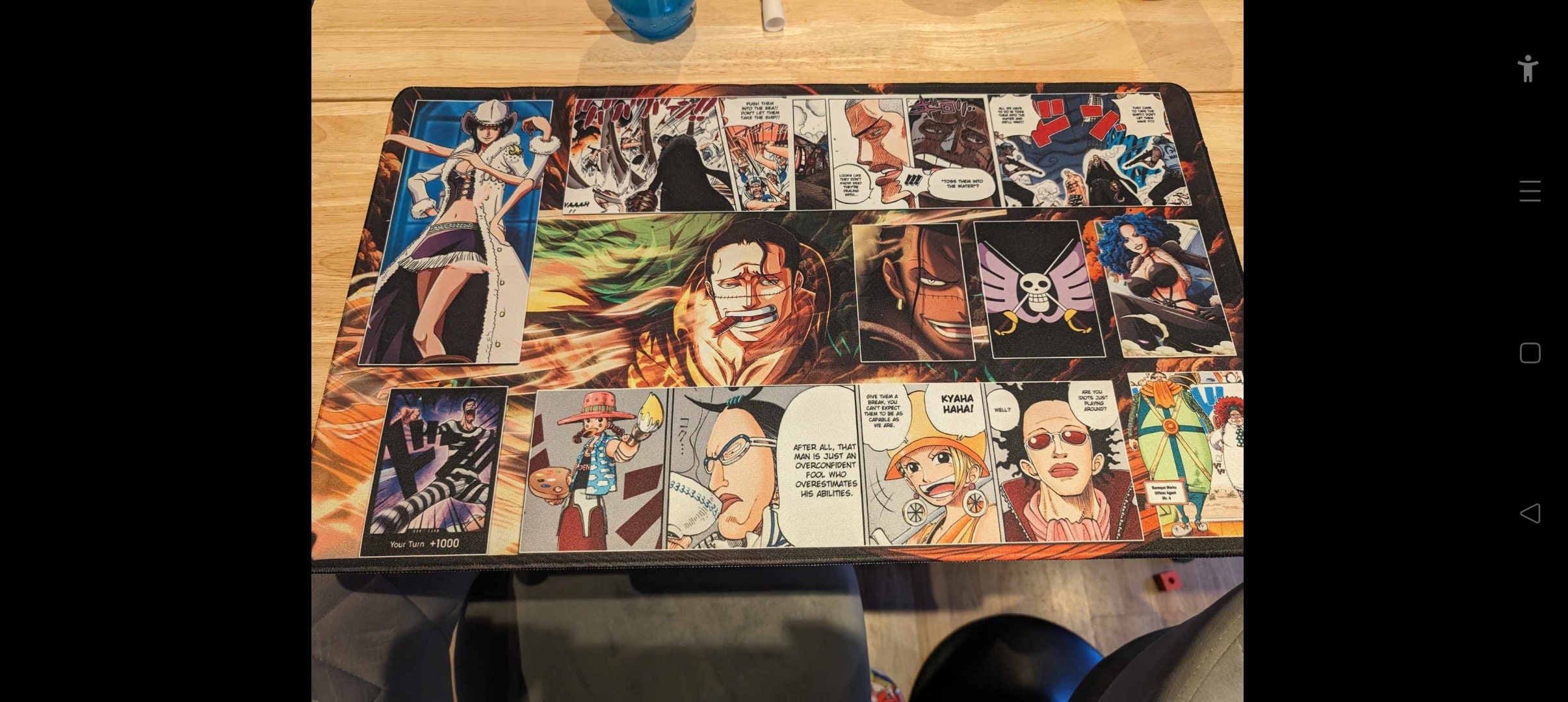 クロコダイル・バロックワークス ワンピースTCGプレイマット：ステッチ