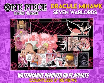 ☆*☆様 ワンピース　プレイマット　ドフラミンゴ デジタルワンピースTCGプレイマット：ドンキホーテ・ドフラミンゴ 青の