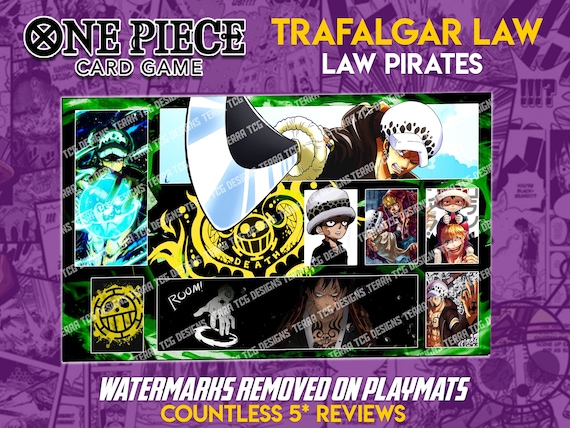 トラファルガー・ロー GY/RG/Rp ワンピース TCG カスタムプレイマット