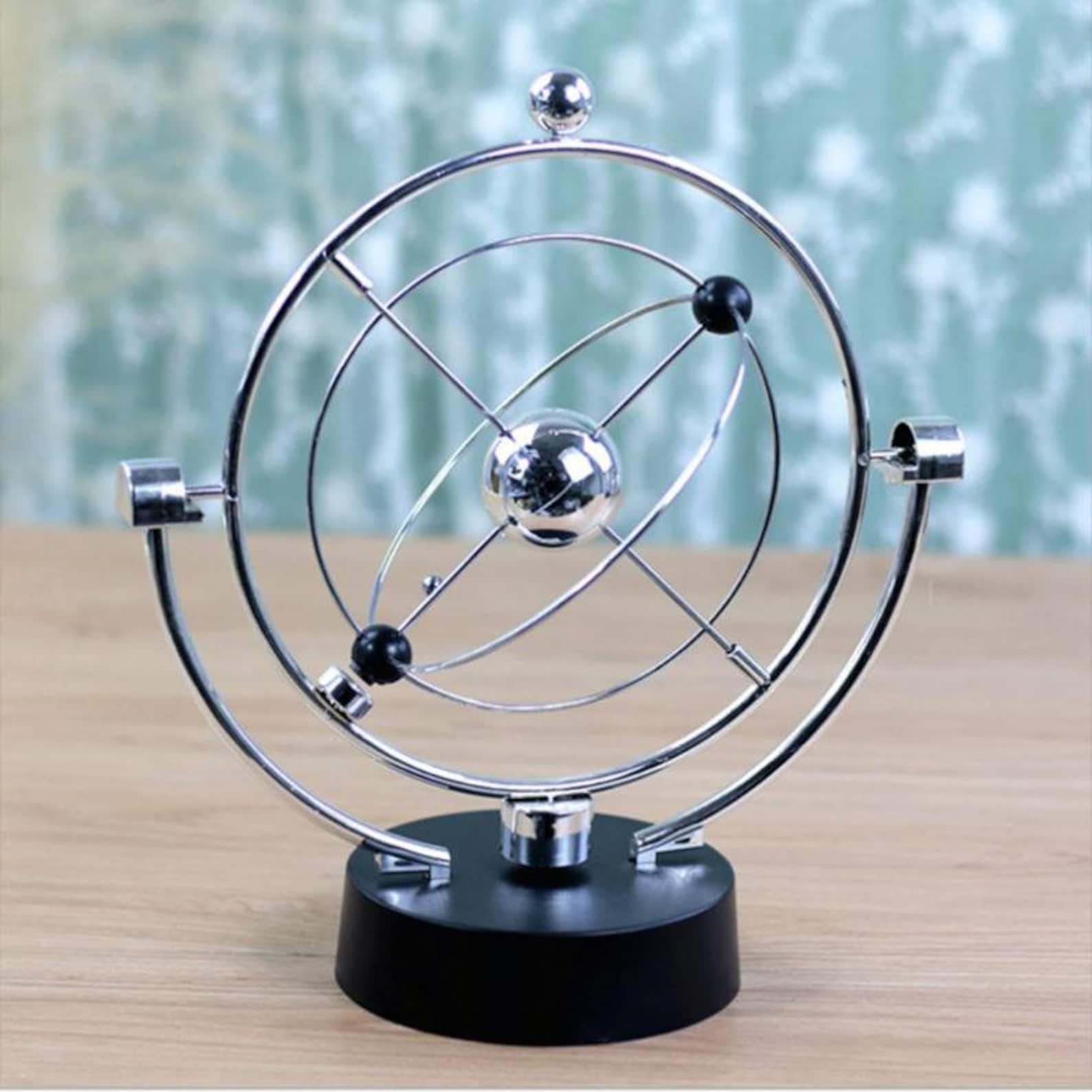 Electric Newtons Cradle Steel Balance Ball Physics Science Etsy