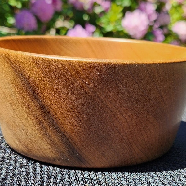 Hand Turned Myrtlewood Bowl