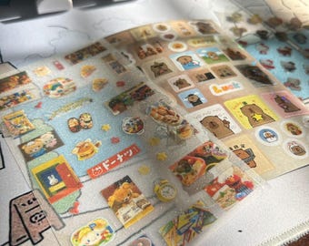 Juego de 10 pegatinas con purpurina para decorar diarios y tarjetas fotográficas