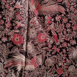 Premium bomullsbatiktyg/indonesisk batiksarong/batik för presenter, sömnad, duk, strandsjal, hantverk, souvenirer/javanesisk batik