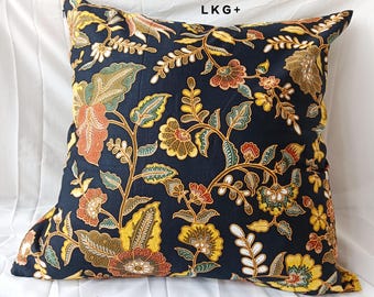 Large size Batik Pillow Cover/ 30 inch x 30 inch/ 30" X 30 "/Indonesian Batik Pillow case/ Sofa pillow cover