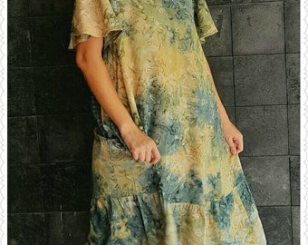 Boho dress/US Size M /beach dress/maternity dress/ boho dress/summer dress