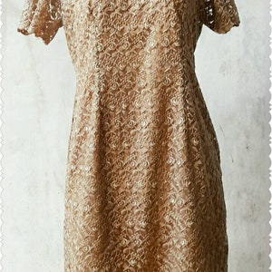 brocade sateen dress/brocade dress/simple party dress/dress for attending a wedding ceremony at church