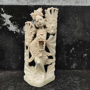 Sri Kampid statue/Balinese dancer statue/beautiful bali statue/for christmas gift/office decor/hotel decor/home decor/bali souvenir