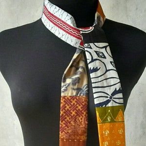 3 pcs batik patchwork shawl /batik headband/patchwork batik headbands /Batik Bandana/hair scarf/bags accessories/neckerchief image 2