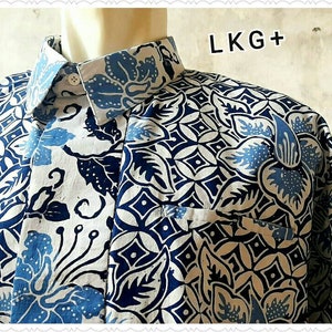 Groot batikshirt/handstempel batikshirt/groot batikshirt/boho batikshirt/batikshirt zomer